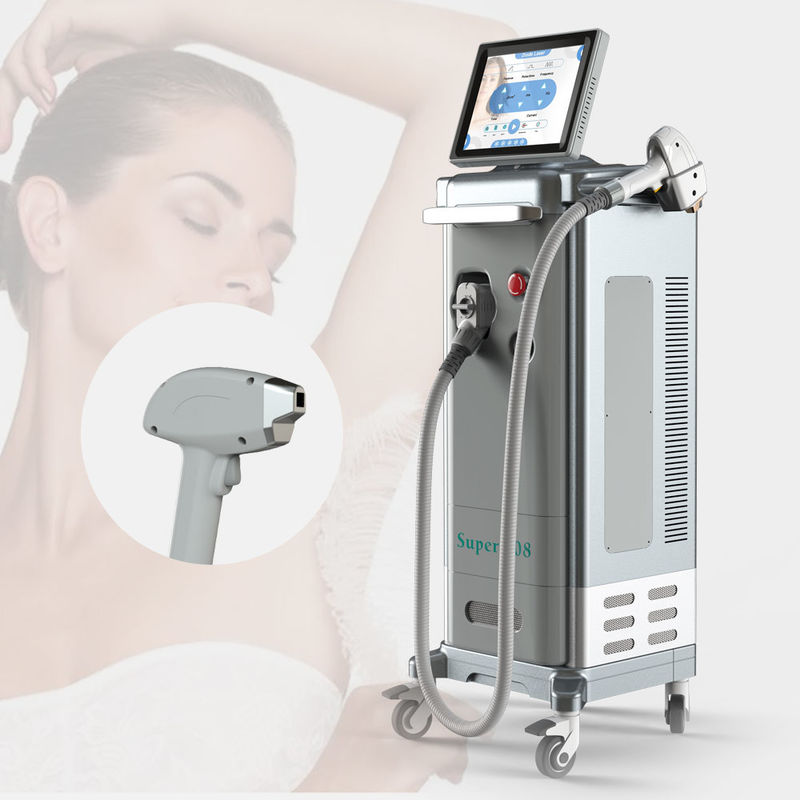 Tanpa Rasa Sakit TEC Cooling Salon Laser Hair Removal Machine 808nm